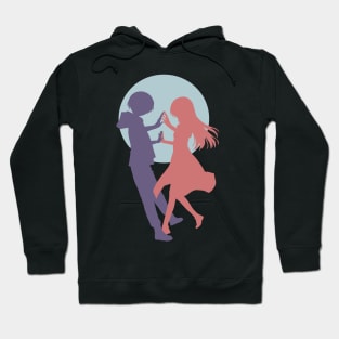 Tonikaku Kawaii or TONIKAWA : Over The Moon For You S 2 : 2nd Season Anime Key Visual in Awesome Silhouette Design Hoodie